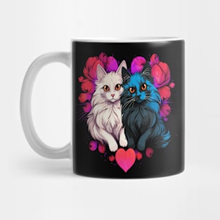 Ragdoll Couple Valentine Mug